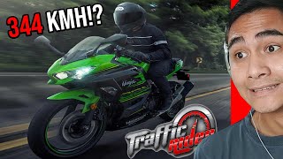Nakasakay Ako Sa KAWASAKI NINJA!? || Traffic Rider screenshot 3