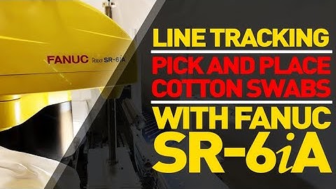 Line Tracking Pick and Place with FANUC SR-6iA SCARA Robot, courtesy of Interactive Design