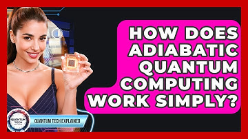 How Does Adiabatic Quantum Computing Work Simply? - Quantum Tech Explained
