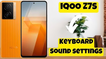 iQOO Z7s Keyboard Sound settings || How to set keyboard sound || How to turn on keyboard sound