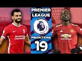 Premier League Score Predictions Week 22 2019/20 Season EPL