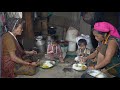 Organic village life  cooking paha fish and persian vegetables in the village