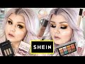 TESTING SHEIN / SHE GLAM MAKEUP 💄 $7 & UNDER 💰 First Impression Review Tutorial