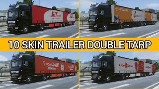 SKIN TRAILER DOUBLE TARP COMPANY FROM INDONESIA | Truckers Of Europe 3