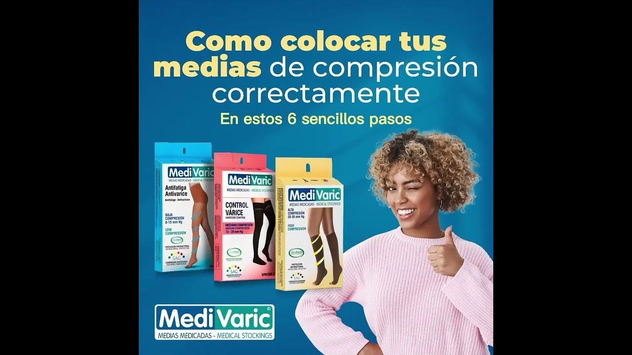 Como ponerse tus medias de Compresión MEDIVARIC en 6 pasos 