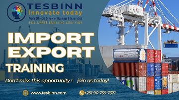 🌍 International Trade for Import Export Training | Batch 104 | Trade Ethiopia Business School