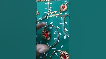 aari tips and tricks for beginners/#shorts/#aariwingsworld /#aariworkblousedesigns