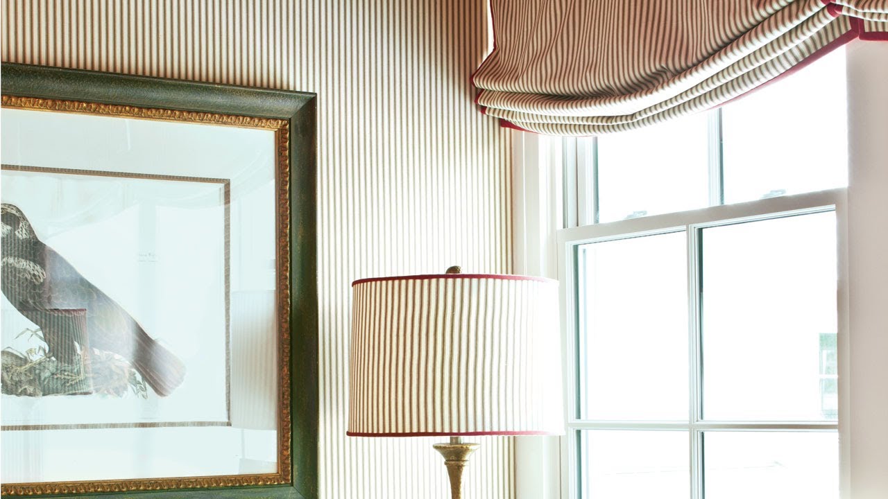 How To Cover Walls With Fabric Southern Living