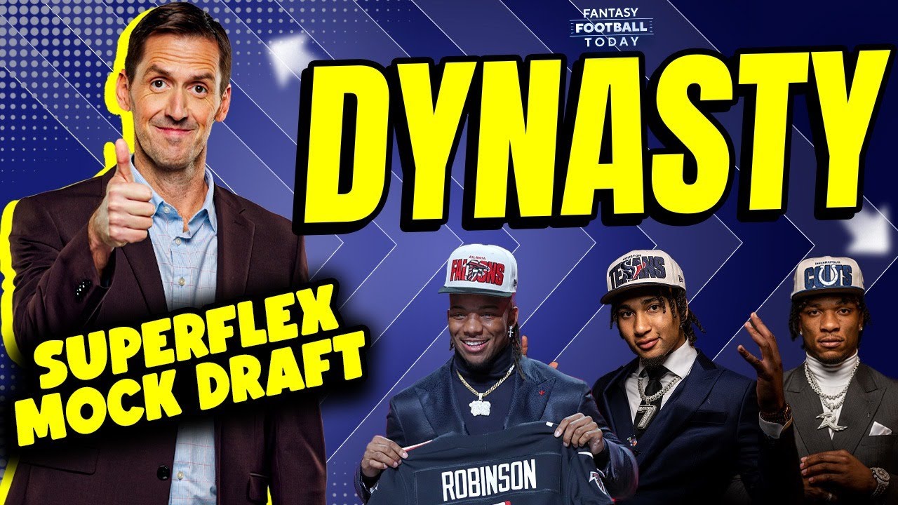 2023 Rookie-Only Superflex Mock Draft With Guest John Bosch! (Fantasy Football Today Dynasty)