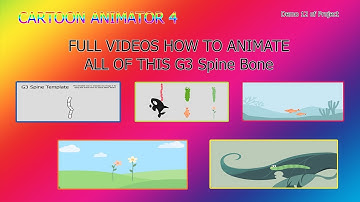 Full Video to animate G3 Spine Cartoon Animator 4
