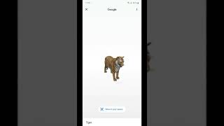 How to see 3D Animal AR by Google on your phone screenshot 1