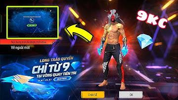 FREE FIRE | Review Sự Kiện Vòng Quay Tiên Tri Nấm Đấm Long Trảo Quyền với 9kc 💎