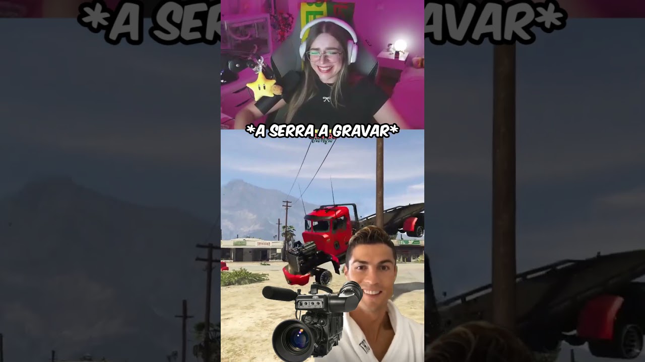 Vi um camião voador #shorts