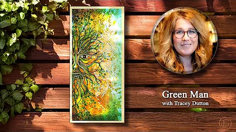 Green Man - A Lavinia Stamps Tutorial