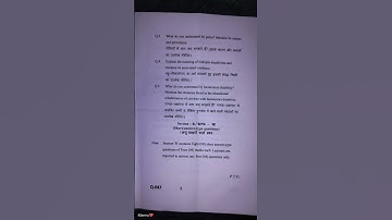 B.Ed. 1 Semester (special education) B9  dec 2023 introduction to locomotor & multiple disabilities