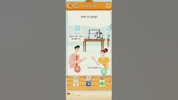Level 30 | Braindom 2 |Who is lying | #game |🎮🎮