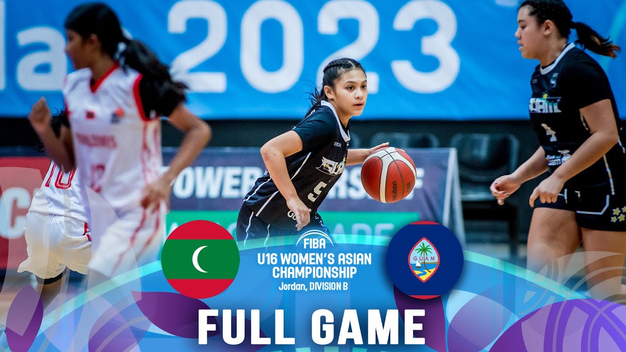 Maldives v Guam | Full Basketball Game | FIBA U16 Women's Asian Championship 2023