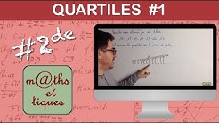Calculer les quartiles (1) - Seconde