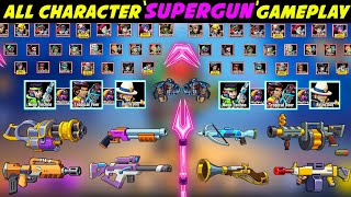 All Heroes SuperGun Full Gameplay (Battle Stars) || Techno Gamerz