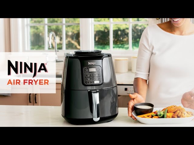 Ninja AF101 Air Fryer that Crisps, Roasts, Reheats, & Dehydrates, for  Quick, Easy Meals, 4 Quart Capacity, & High Gloss Finish, Grey