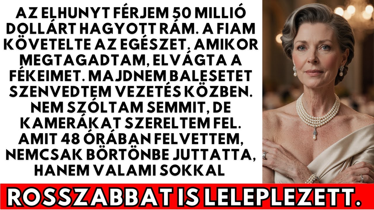 Fiam elvágta az autóm fékeit, miután nem adtam neki az 50 millió dolláros örökségemet.