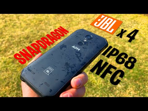 НЕВЕРОЯТНЫЙ ЗАЩИЩЕННЫЙ AGM A9! SNAPDRAGON, JBL х 4 динамика! NFC, IP68 ! Обзор с краш-тестом!