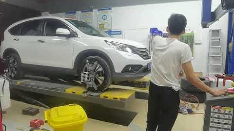 3D Wheel Aligner Operation T258