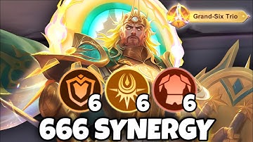 BEST STRATEGY SYNERGY 666 !! 6 DEFENDER 6 DAWNBRINGER 6 DAUNTLESS !! MAGIC CHESS GO GO 