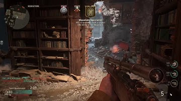Call of Duty WWII Private Beta: Awesome Sniper Clip