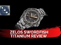 Best Priced Titanium Diver You Can&#39;t Get ? (Zelos Swordfish Titanium Forged Carbon Review 2020)