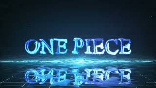 One Piece Text Logo | Anime Edit Overlay (Free to Use)