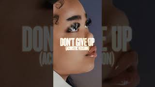 Zoe Wees - Don&#39;t Give Up acoustic version is out now 🤍 #shorts