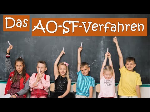 Feststellung des Förderbedarfs (AO-SF) - Sonderpädagogik