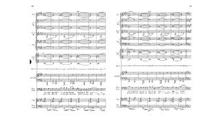 Frederick Delius - Sea-Drift (score video)