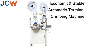 JCW-CST02B Economic Fully-auto Dual-end Terminal Crimping Machine