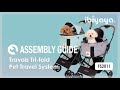 Assembly Guide | FS2011 Travois Tri-fold Pet Travel System | IBIYAYA