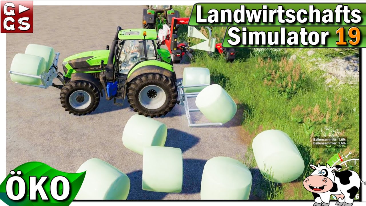 Strohballen Mikado S2E15 ► Bio Bauer im Glantal Südpfalz gaming logo