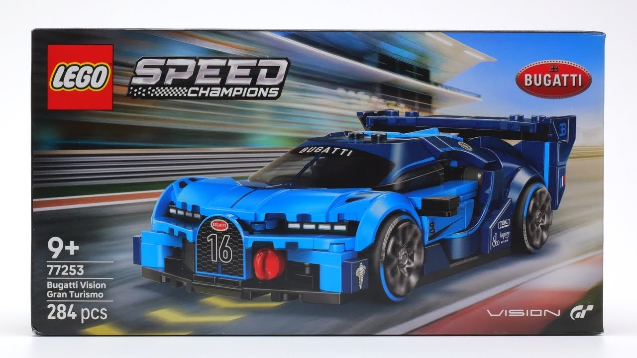 LEGO Speed ​​Champions Bugatti Vision Gran Turismo 77253 | Быстрая сборка