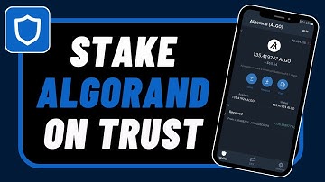 How to Stake Algorand on Trust Wallet !