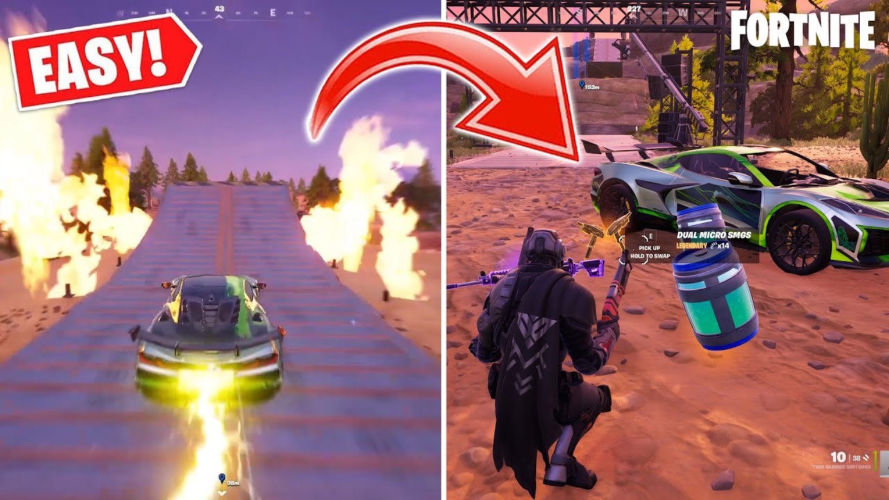 SECRET Legendary Loot Ramp Location | Fortnite Chapter 7 - YouTube
