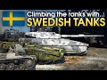 Climbing the ranks with SWEDISH TANKS / War Thunder