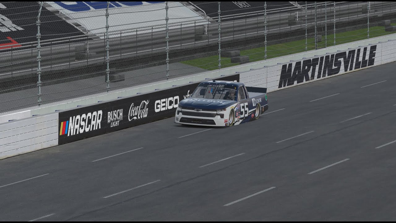 Sim Racing Unleashed Truck Series - Martinsville - YouTube
