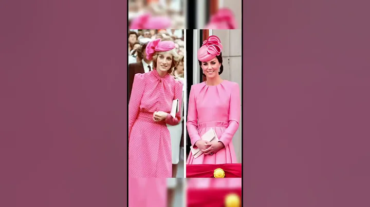 Princess Diana and Kate Middleton fashion #shorts  #PrincessDiana #KateMiddleton