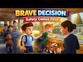 The Brave Choice on the School Bus 🚌 | Kids Learn Safety &amp; Courage (Must Watch!)