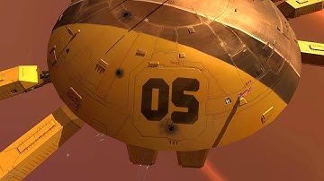 Homeworld 2 Mission 4 4K HD destroy Vaygr Command Station smoother recording