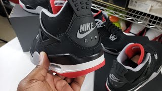 grade school jordan 4 bred