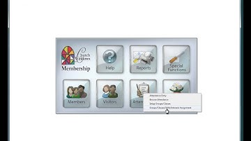 Church Windows v18 - Membership: Assigning people to Groups & Classes
