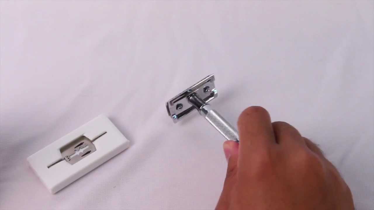 How to change blades for a Merkur 33C Safety Razor YouTube