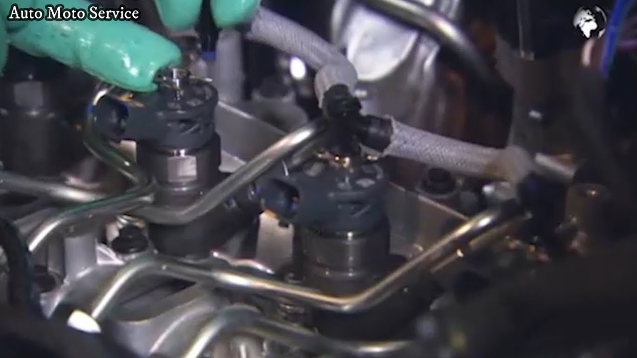 dépose,pose conduite de carburant de fuite sur les injecteur Mercedes Vito W447 moteur 622 YouTube