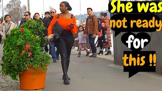 BUSHMAN PRANK (THEY ALL LAUGHED AT HER) #FUNNY#COMEDY#FUN